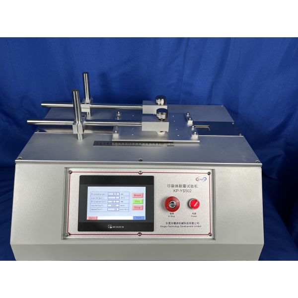 Cuadro 5 aparato de la cláusula 8,8 del 60884-1:2022 del IEC para la durabilidad del marcado automática