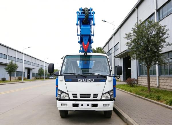 4X2 600p Double Cabin Manual 14m-15m Bridge Inspection Aeria Platform Trucks