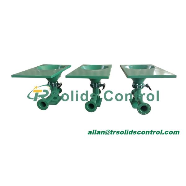 TRSLH150-30 Jet Mud Mixer hopper  Single Or Double Solids Control Equipment Customizable