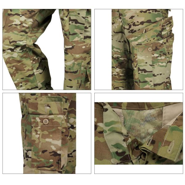 Men's Poly/Cotton Ripstop ACU Hot Weather OCP Uniform Coat