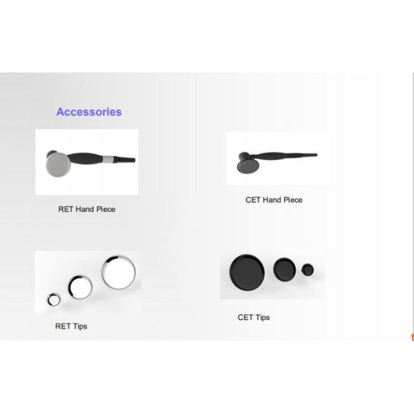 Машина терапией Tecar голов клиники 60MM для управления боли