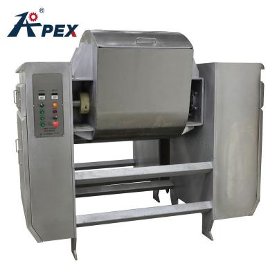 Curto período de tempo grande da máquina da fabricação de biscoitos da capacidade que mistura a massa horizontal