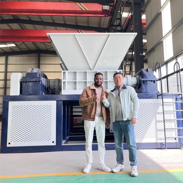 Factory Spot Car Shell Shredder 1500 Heavy Duty Metal Shredder Waste Motorbike Frame Shredder Recycling Recycling Equipment