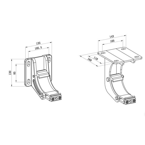 Внешний водонепроницаемый полный кассетный тент солнцезащитный зонт Внешний сдвигаемый моторизованный крышка патио
