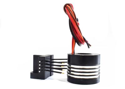 12.7mm Separate Hollow Shaft Slip Ring With 4 Circuits 2Amp 300rpm Low Noise