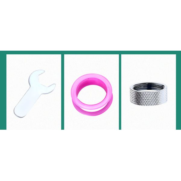 Green LED Color 720 Swivel Sink Multi-Function Faucet Aerator for Water Conservation