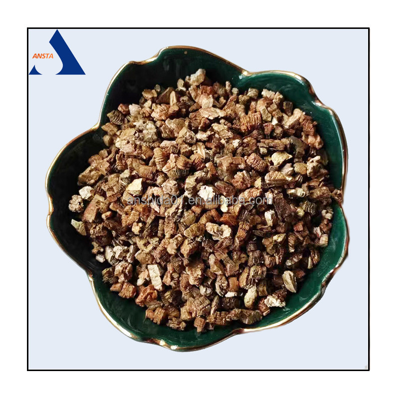 Golden Color Coarse Exfoliated Vermiculite for Horticulture Flowers Sample Freely