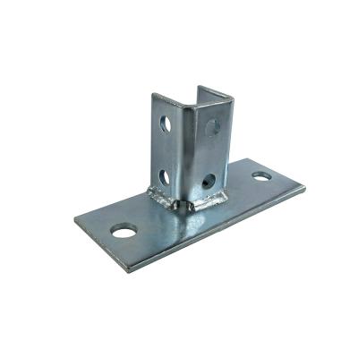Acessórios de proteção de post base 6x6 5x5 4x4 aço inoxidável revestido com zinco aço de baixo carbono