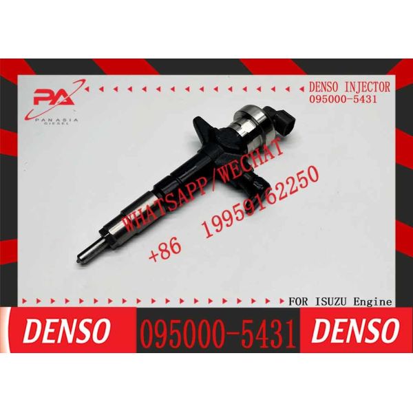 Venta caliente de inyector de combustible diesel Assy 095000-5430 095000-5431 095000-5434 095000-5435 8973113725 8-97311372-5 para 4JJ1