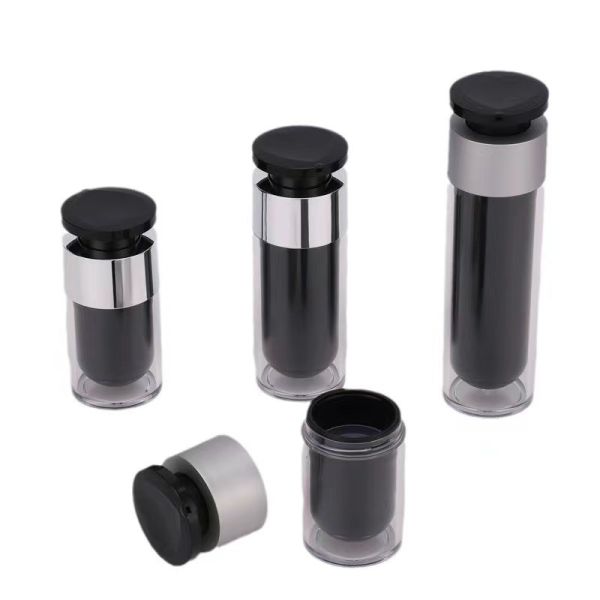 Empty Acrylic Bottle 15ML 30ML 50ML Empty Cosmetic Container Customized Colors & Logo