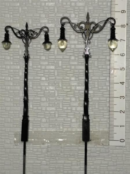 metal lamppost,HO steel light post,scale 1:150 yard lamp,metal lights,model lamppost,model lights,metal yard lights