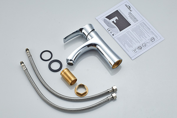 Single Hole Bathroom Basin Faucets ROVATE Customized Color ISO9001 Approved