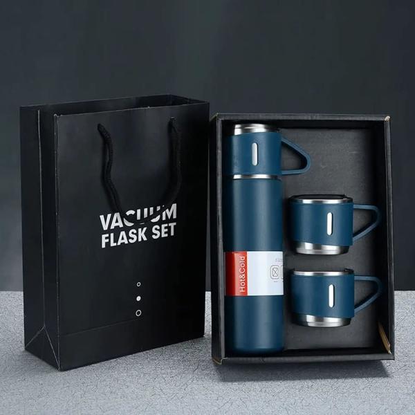 Ferro inoxidável Thermo 500ml / 16.9oz garrafa isolada a vácuo com copo
