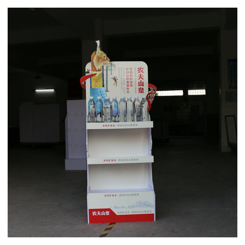Custom Size Cardboard Paper Hard Rigid Shelving Rack for Store Shelves Display Racks