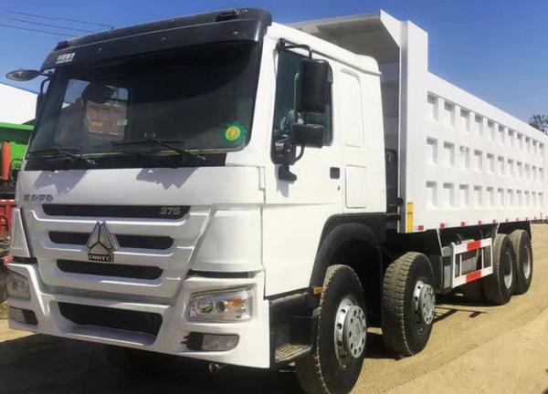 Chinese Used HOWO 8X4 Heavy Haulage Truck In Excellent Condition With 351-450hp Horsepower