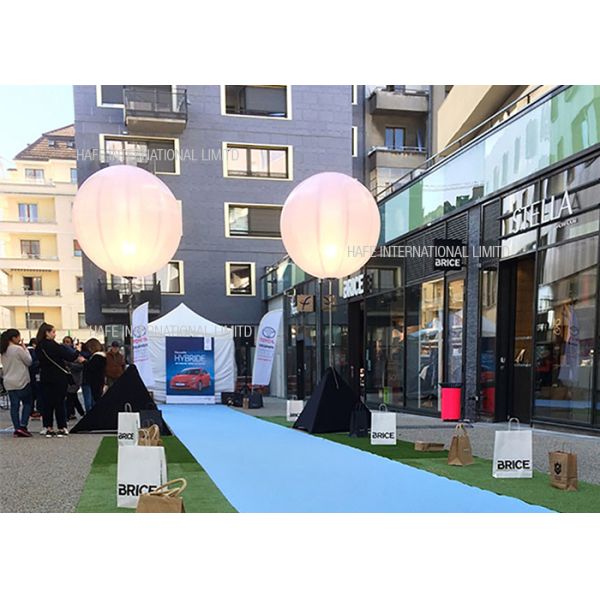 Украшение освещения металла галоидное раздувное, 300 СМ вися дистанционное управление Инфлатаблес шарика