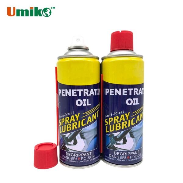 Efficient Loosening Penetrating Oil Spray Lubricant 450ml Car Care Cleaner Rust Prevention