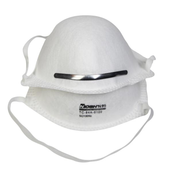  6864 nose cup chemical mask for cup mask cup mask material elastic earloop cup mask non woven cup mask