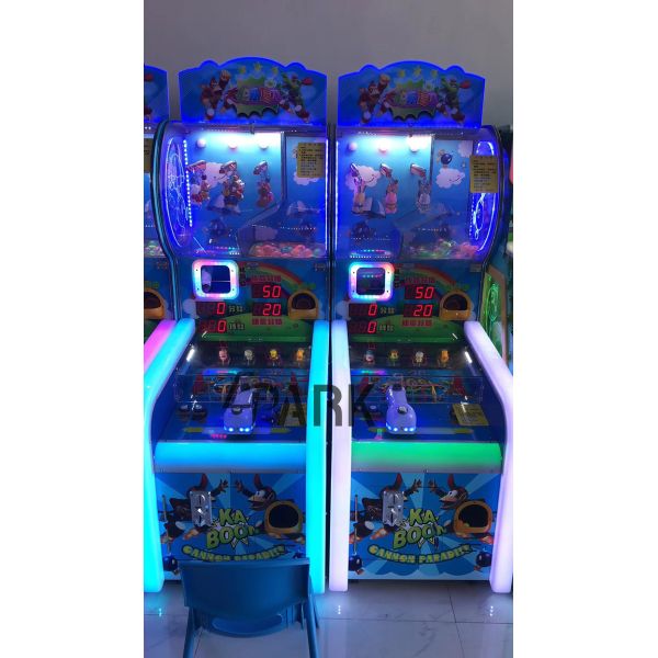 Indoor Amusement Kids  Cannon Paradise Coin Operated Game Machine