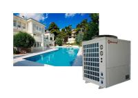 Encontrando o Heatpump exterior da água do ar da associação de Heater Inverter Heat Pump Air Heater Swimming da associação 4kw para o hotel da casa