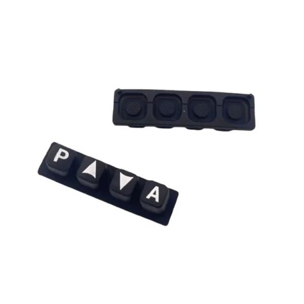Screen Printed Silicone Rubber Customized Buttons Durable Customized With Molds