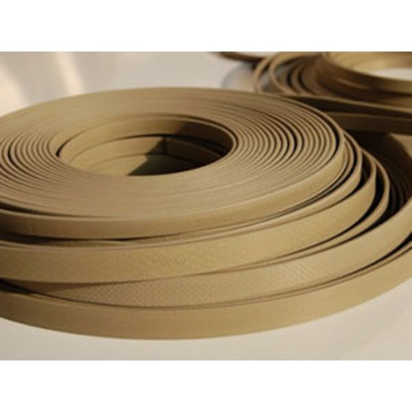 0.8mm Thickness 60%PTFE+40%Bronze Industrial Rubber Sheet PTFE Guide Tape with 15m/s Working Speed