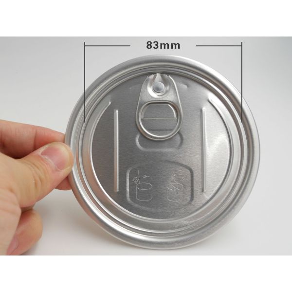 Aluminum Can Lids for Dry Goods Packaging Suitable for Milk Powder Packaging