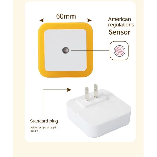 Cute Night Light Lamp with Motion Sensor Providing Soft Light