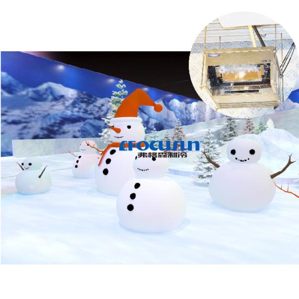 Longa vida útil Focusun FAS-650G Máquina de neve para estações de esqui com compressor Copeland