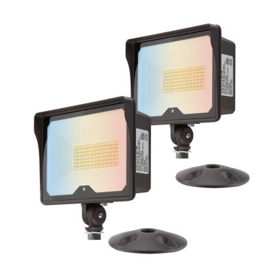 55W LED Flood Light Outdoor IP65 Waterproof 3000K-5000K CCT