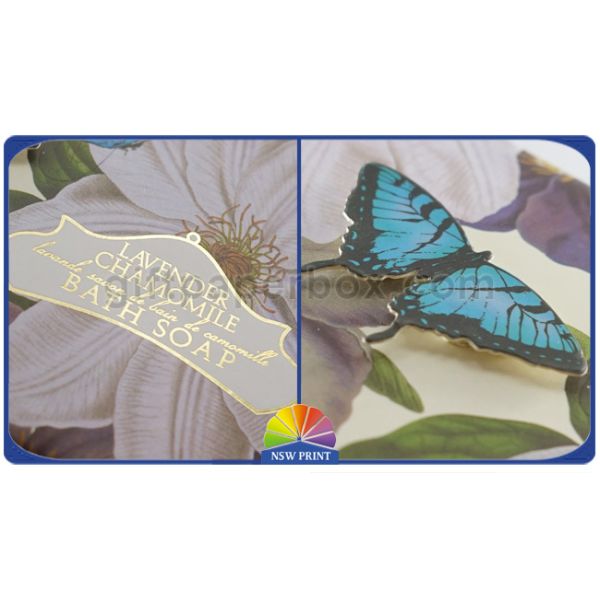 Small Hard Paperboard Luxury Gift Box Packaging For Bath Bomb / Soap / Candle