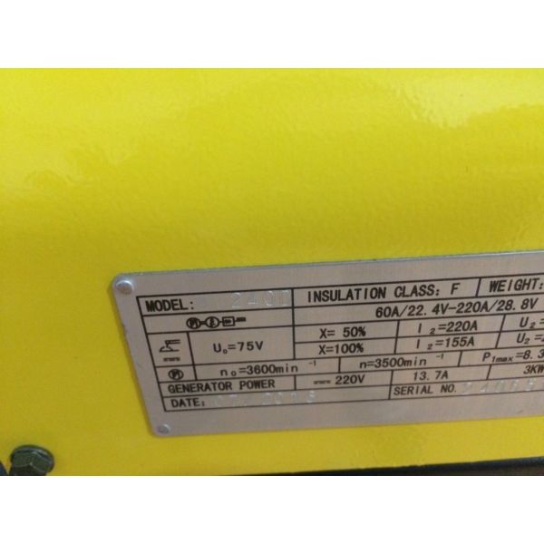 KOVO EW240D Portable Welder Motosoldadoras for Construction Works 220V