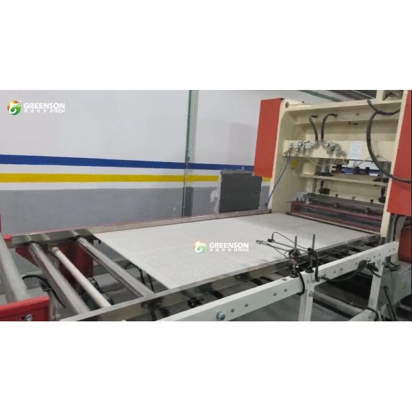160 Tons Pressure 11 KW Power Gypsum Board Perforation Machine with 1 Year Warranty