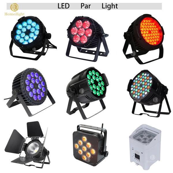 Stage DMX512 LED Stage Light ,  Wedding DJ Uplighting RGBWAUV 6in1