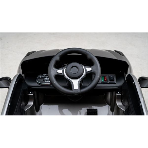 Cinza 2022 Hot Design Remote Control 2 lugares 12V Big Electric Ride On Car para crianças