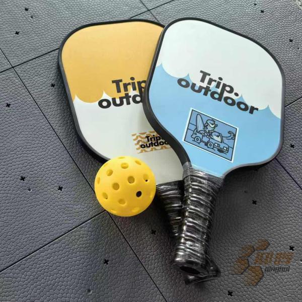 Thermoplastic Interlocking Outdoor Sport Flooring 250x250x19mm Pickleball Courts Flooring