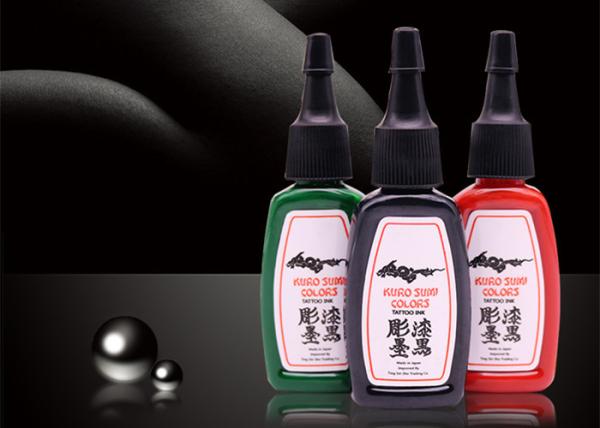 KURO SUMI Original Tattoo Ink , Multiple Colour Cosmetic Tattoo Ink 15ml / 0.5oz