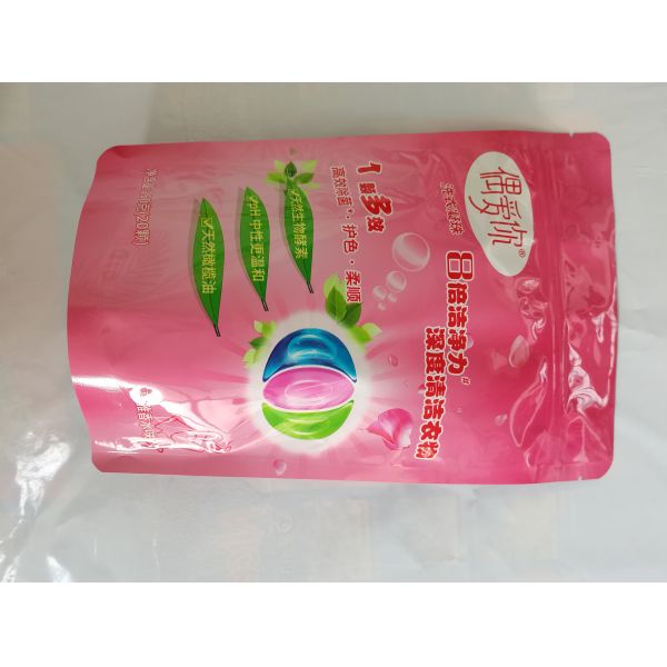 260g Stand Up Packaging Bags Puncture Resistance With Zipper