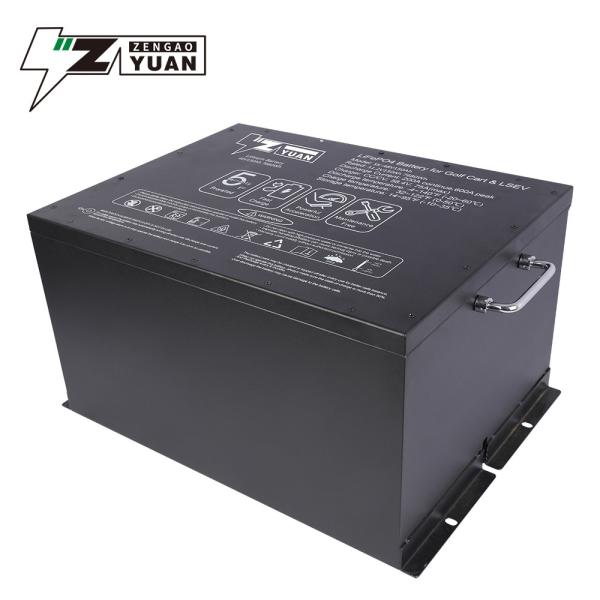 Bloco da bateria da bateria 48V 125Ah Lifepo4 do carrinho de golfe LifePo4 construído em BMS esperto