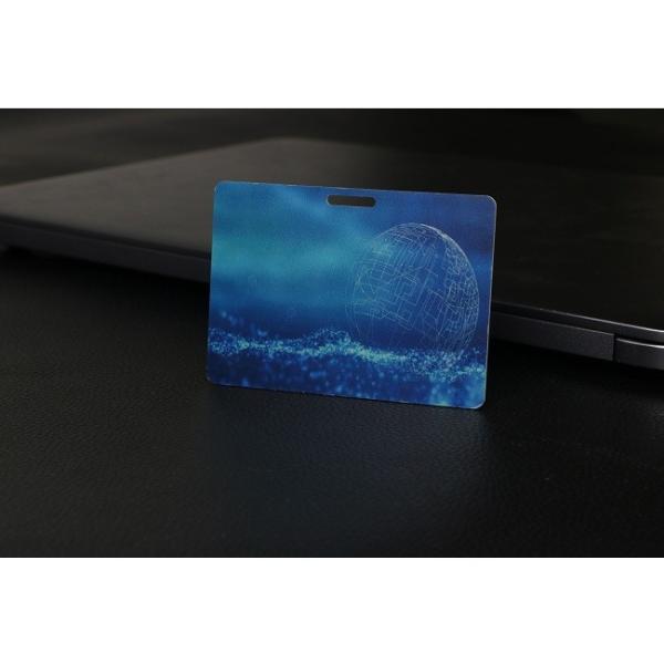 Customized 7816 Embedded Contact Chip Card 1.5mm Thickness wireless charging