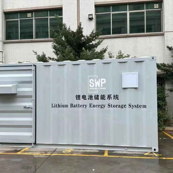 Bateria de iões de lítio de armazenamento de energia comercial e industrial sustentável