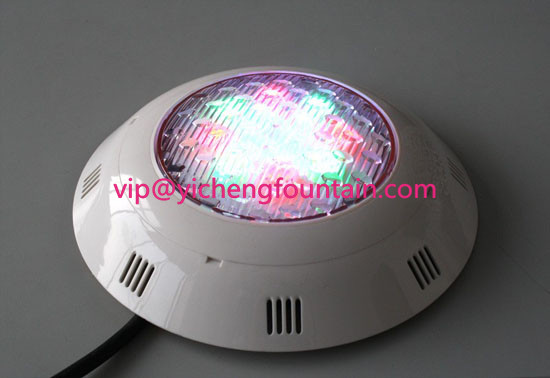 295mm Plastic Swimming Pool Lights 40W For Garden Pond / Swimming Pool IP68 RGB
