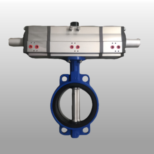 Double Acting 3 Position Rotary Actuator Rack And Pinion Aluminum Pneumatic Actuators