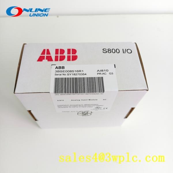 3BSE008516R1 ABB  AI810 Module de communication industrielle d'entrée analogique 8 canaux