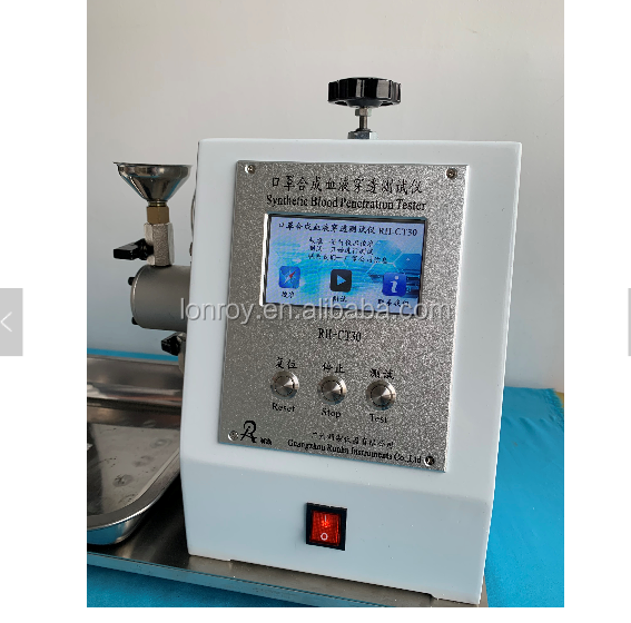 Synthetic Blood Penetration Tester/Blood Penetration Resistance Test Machine Plastic Test