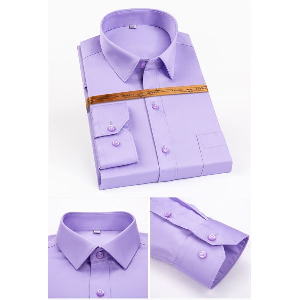 Ninguno Métodos de impresión utilizados para camisa de vestido sólido para hombres hecha en Vietnam y Pakistán