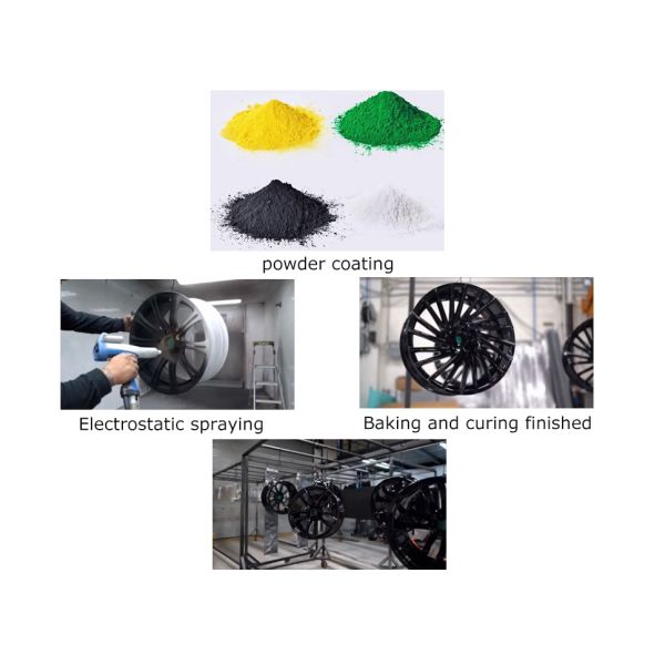 Глянцевое покрытие из 100% полиэстера с эффектом черного зеркала для автомобильных деталей