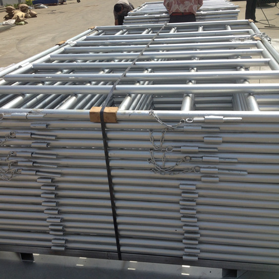 1.6m Height 2.1m Length Horse Corral Panels Fence Hot Dipped Galvanzied