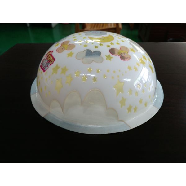 blister hemisphere PC/PP/ APET series of blister half ball with printing