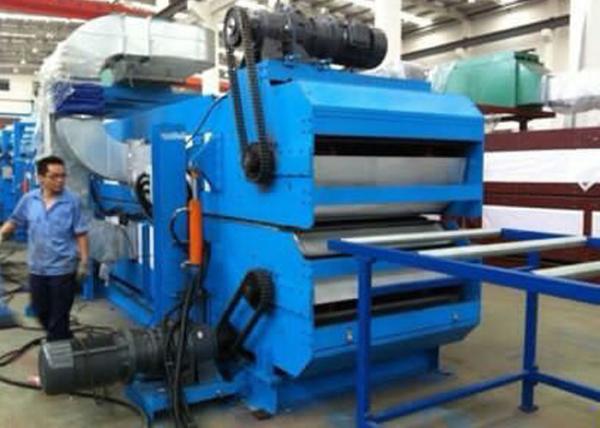 24m Double Belt Conveyor Rock Wool Sandwich Panel Production Line Precision